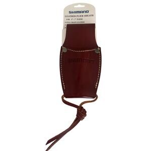 Shimano leather Pilar sheath fits variety of tools made well heavy duty